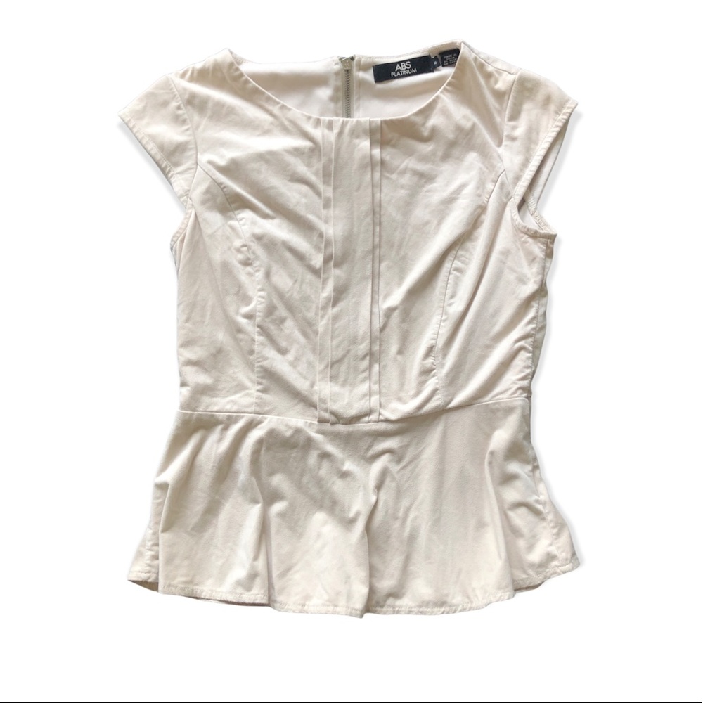 abs cream cashmere shirt